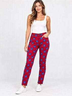 Abercrombie Floral Skinny Jeans – New With Tags